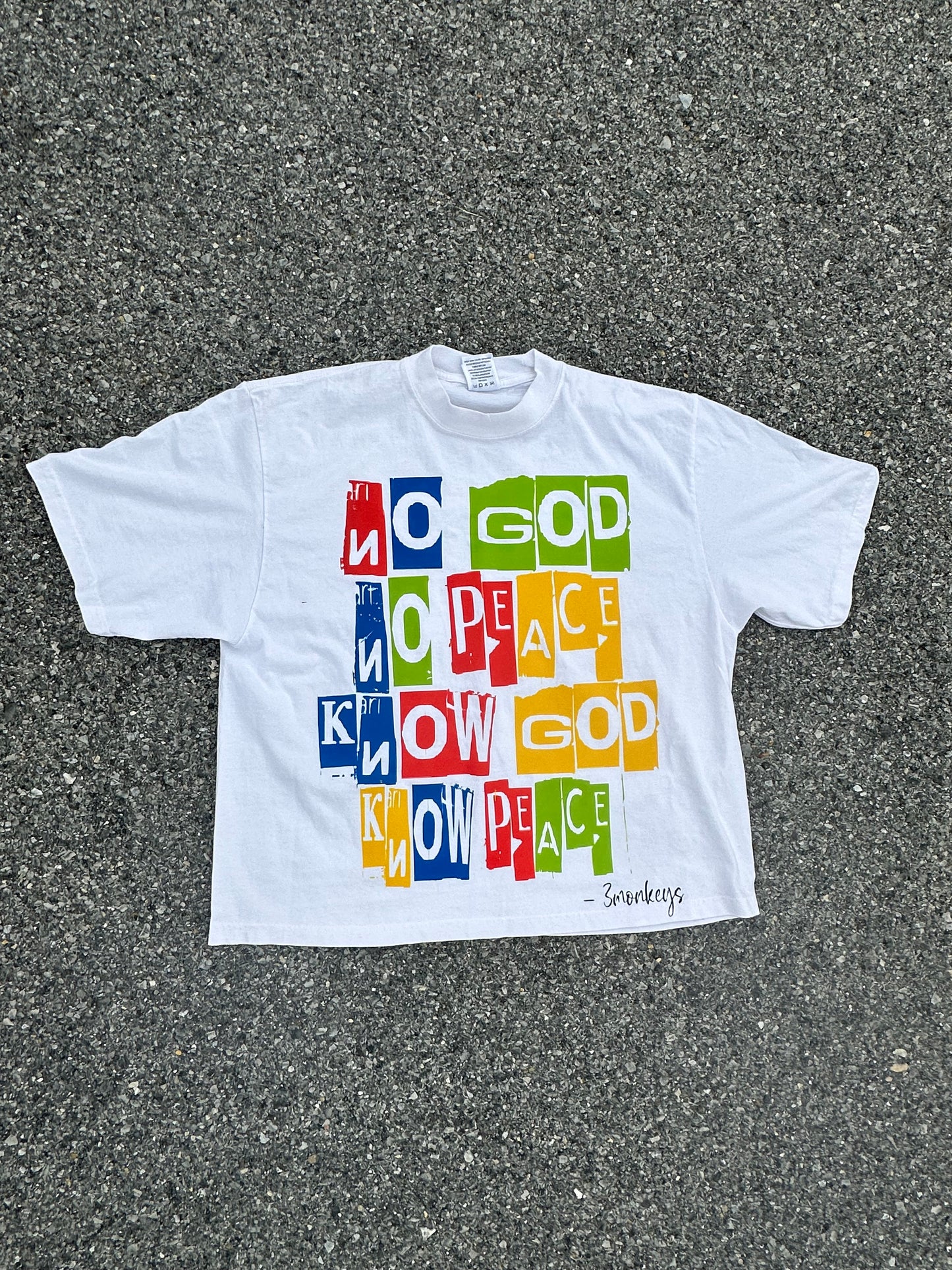 "No God, No Peace" Tee